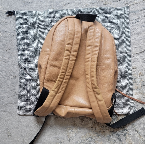 Rebecca Minkoff Tan Leather Backpack - Picture 6 of 11